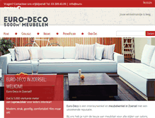 Tablet Screenshot of euro-deco.be