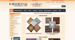 Desktop Screenshot of euro-deco.net