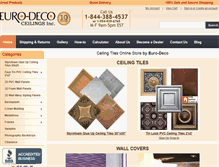 Tablet Screenshot of euro-deco.net